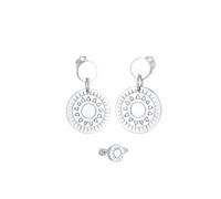 Elli 2er Set Ornament Ohrhänger Earcuff 925 Silber OneSize Damen