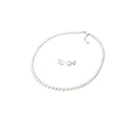 Elli 925 Silber Muschelkernperlen Damen