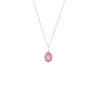 Elli Anhänger Quarz Rosé 925 Sterling Silber silberfarben Damen