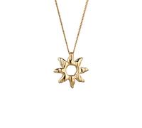 Elli Anhänger Sonne 925 Sterling Silber goldfarben Damen