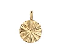 Elli Anhänger Sonne 925 Sterling Silber goldfarben Damen
