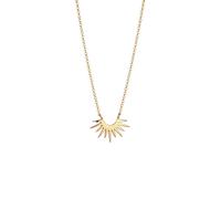 Elli Anhänger Sonne 925 Sterling Silber goldfarben Damen