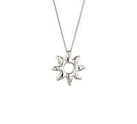 Elli Anhänger Sonne 925 Sterling Silber silberfarben Damen