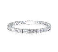 Elli Armbänder - Armband Tennisarmband Zirkonia Kristall Sparkle 92 - Gr. 17 CM - in Silber - für Damen