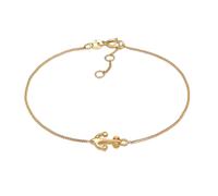 Elli Armband - Armband Anker Maritim Ocean Skipper 585er Gelbgold - Gr. 16 CM - in Gold - für Damen