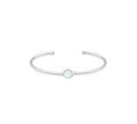 Elli Armband Armreif Bangle Synthetischer Opal Trend 925 Silber