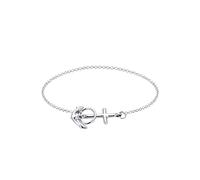 Elli Armband Damen 925 Silber 24K Vergoldet Rosé 18K Vergoldet Tricolor Silberarmband mit Stern Schmuck Geschenke für Frauen Freundin Frau Mädchen Mama, Stern-Armband Freundschaft Länge 16 cm, Breite 1.5 mm