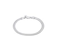 Elli Armband Damen 925 Silber Echtes Lederarmband mit Kreuz Schmuck Geschenke für Frauen Freundin Frau Mädchen Mama, Kreuzarmband Glaube Länge 18 cm, Breite 2 mm