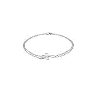 Elli Armband Damen 925 Silber Silberarmband mit Steinen Mulitcolor Schmuck Geschenke für Frauen Freundin Frau Mädchen Mama, Tennisarmband Kristall Länge 17 cm, Breite 3 mm
