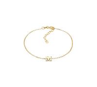 Elli Armband Damen Anhänger Buchstabe M Basic in 925 Sterling Silber