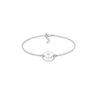 Elli Armband Damen Anker Plättchen Maritim 925 Sterling Silber