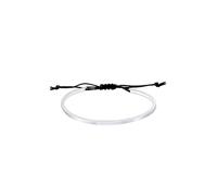 Elli Armband Damen Armreif Basic Matt mit Nylon in 925 Sterling Silber