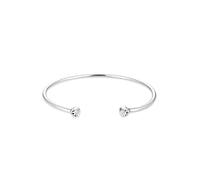 Elli Armband Damen Armreif Geo Minimal mit Kristallen in 925 Sterling Silber