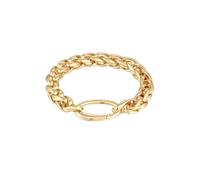Elli Armband Damen Glieder Basic Ringverschluß Goldfarben