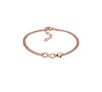 Elli Armband Damen Herz Liebe Unendlichkeit Infinity in 925 Sterling Silber