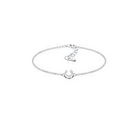 Elli Armband Damen Hufeisen Glücksbringer mit Zirkonia Kristalle in 925 Sterling Silber