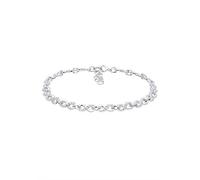 Elli Armband Damen Infinity Symbol Basic mit Kristalle in 925 Sterling Silber
