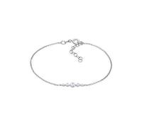 Elli Armband Damen Klassisch Funkelnd Verstellbar mit Zirkonia Kristallen in 925 Sterling Silber