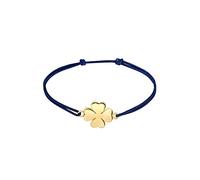 Elli Armband »Kleeblatt Glücksbringer Talisman Mojo 925 Silber«, Kleeblatt, Gold SIZE,16