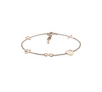 Elli Armband Damen Kreuz Herz Infinity Anker Stern in 925 Sterling Silber Rosé vergoldet