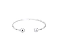 Elli Armreif »Kugel Ball Geo Bangle Basic 925 Sterling Silber«, silberfarben