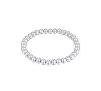 Elli - Kugel Beads Dots Farbe Silber für Damen Armbänder & Armreife