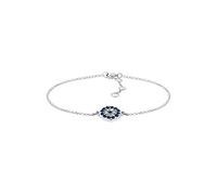 Elli Armband Damen mit Evil Eye Symbol und Kristallen 925 Sterling Silber