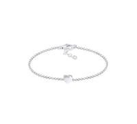 Elli Armband Damen mit Herz Anhänger Basic in 925 Sterling Silber