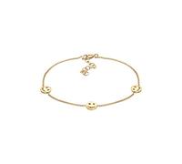 Elli Armband Smiley Plättchen Basic Blogger Trend 925 Silber Home & Lifestyle Produkte (1.0 st)
