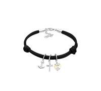 Elli Armband Damen schwarz, 18