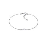 Elli Armband Damen Klassisch Funkelnd Verstellbar mit Zirkonia Kristallen in 925 Sterling Silber