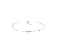 Elli Astro Kugel Halbmond Choker 925 Sterling Silber 36 Damen