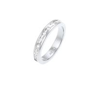 Elli Bandring Baguette Zirkonia Kristalle 925 Silber 58 Damen