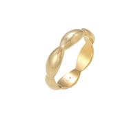 Elli Bandring Basic Geschwungen Geo Look 925 Silber 56 Damen
