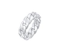 Elli Bandring Chunky Chain Glieder Look 925 Silber 60 Damen