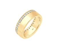 Elli Bandring Funkelnd 925 Silber, mit Kristallen von Swarovski® 56 Damen