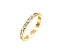Elli Bandring Memoire Glas Kristalle 925 Silber vergoldet 64 Damen