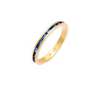 Elli Bandring Memoire synthetischer Saphir 925 Silber 56 Damen