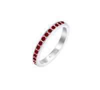 Elli Bandring Memoire Weiß 925 Silber, mit Kristallen von Swarovski® 52 Damen