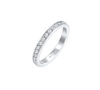 Elli Bandring Memoire Weiß 925 Silber, mit Kristallen von Swarovski® 56 Damen