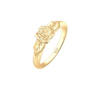 Elli Bandring Rose Blume Vintage Look Trend 925 Silber 58 Damen