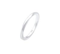 Elli Basic Bandring Gedreht Klassisch Trend 925 Silber 58 Damen