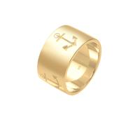 Elli Basic Bandring Symbol Anker Maritim 925 Silber 58 Damen