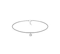 Elli Basic Choker 925 Silber, mit Kristallen von Swarovski® silberfarben Damen