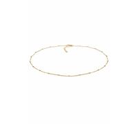 Kette ohne Anhänger ELLI "Choker Kugelkette Basic Trend 925 Silber" Halsketten Gr. 36, Silber 925 (Sterlingsilber), Länge: 36 cm, goldfarben (gold) Damen Ketten ohne Anhänger (94681100-36)