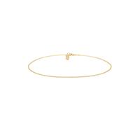 Elli Basic Erbskette Choker 925 Sterling Silber goldfarben Damen