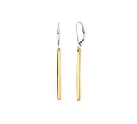 Elli Basic Hänger Geo Look Trend Blogger 925 Silber Zweifarbig Damen