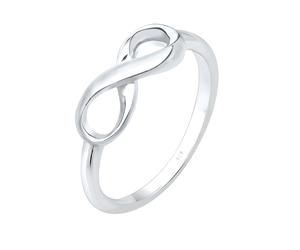 Elli Basic Infinity Unendlichkeit 925 Sterling Silber 58 Damen