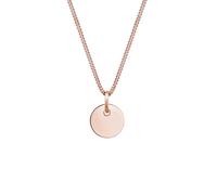 Elli Basic Panzerkette Plättchen Kreis Geo 925er Silber 55 Damen