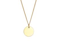Elli Basic Plättchen Panzerkette 925 Silber 45 Damen